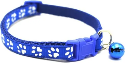 Obrázek produktu pro Obojek pro psy Tlapka 1x19-32cm Modrá