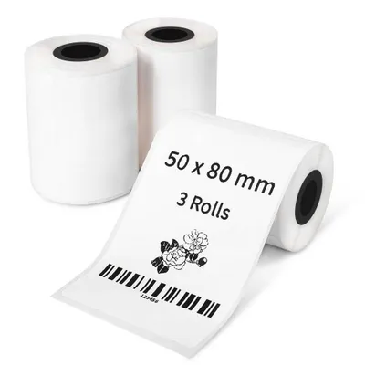 Produktbild von Etikettenpapier für P50 Etikettendrucker, 50x80cm