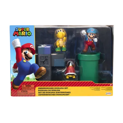 Produktbild von Nintendo Super Mario Cloud World Diorama Set, 6,5 cm