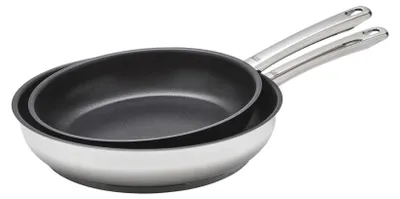 Produktbild von WMF 7116001759, Rund, Allzweckpfanne, Edelstahl, Edelstahl, 2 Stück(e)