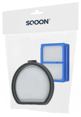 Produktbild von SQOON Staubsaugerfilter für AEG QX9 Serie - ASKQX9, Ersatz für 9009230922, Filterset 2 Stück