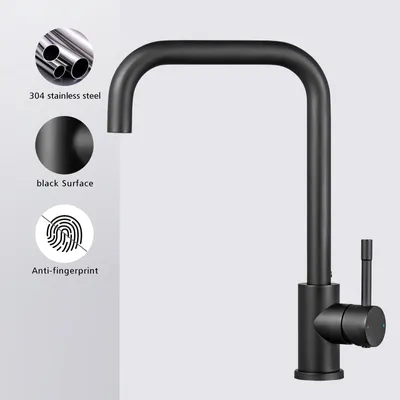 Produktbild von 360 ° drehbarer Hochdruck-Küchenarmatur, Spülen-Garten-Wasserhahn, Küchen-Spülen-Wasserhahn