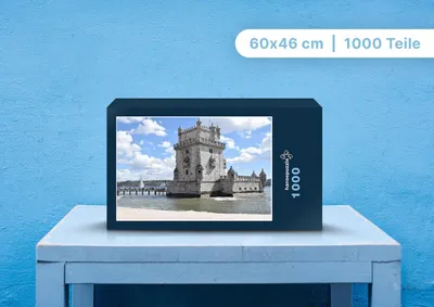 Produktbild von hansepuzzle 104755 - Belim Puzzle, 1000 Teile, Orte, 60,0 x 46,0cm mit hochwertiger Aufbewahrung, Kartonbox und wiederverschließbarem Beutel