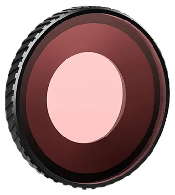 Obrázek produktu pro AMagisn Potápěčský filtr Ochranný filtr objektivu kompatibilní pro DJI Osmo Action 5 Pro/ 4 Sportovní kamera Light Red