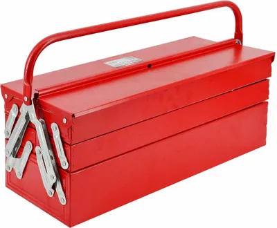 Immagine prodotto di Awtools cassetta degli attrezzi in metallo 5 pz. 530x200x200mm