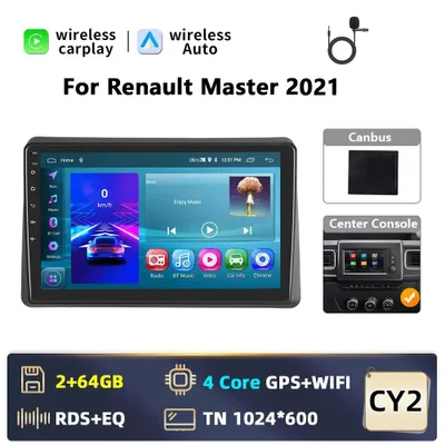 Image de Autoradio Android 2DIN – Lecteur multimédia tactile de 10,1 pouces avec navigation et Bluetooth