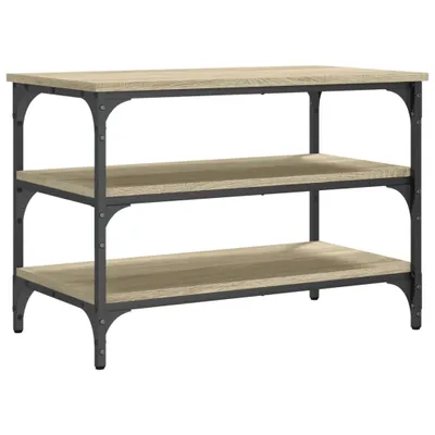 Obrázok produktu pre vidaXL Lavica na topánky Sonoma dub 70x38,5x49 cm Materiál na báze dreva