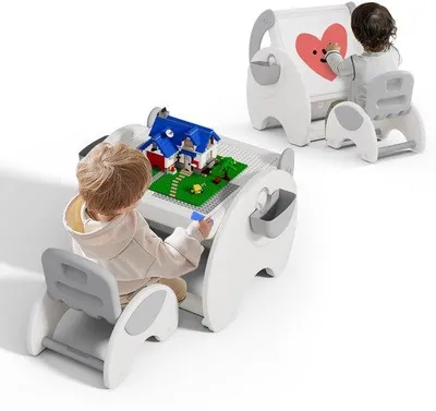 Produktbild von Geselliges Aktivitäts-Set für kleine Kinder mit einstellbarer Spielfläche
