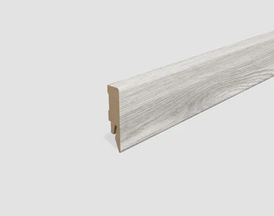 Produktbild von EGGER Sockelleiste L583 passend zu Fußboden Charlotte Eiche hellgrau