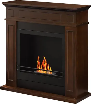 Obrázek produktu pro DIVINA FIRE JEFFERSON, Volně stojící krb,ethanol, Dřevo, Vnitřní, 3,2 - 3,5 h, 1,2 l