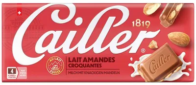 Produktbild von Cailler Lait Amandes Croquantes 100g