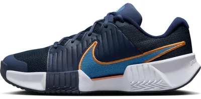Image de Chaussures de tennis Nike Zoom GP Challenge Pro pour hommes, adaptées aux courts en terre battue, couleur bleu foncé, taille 40,5 (EU)