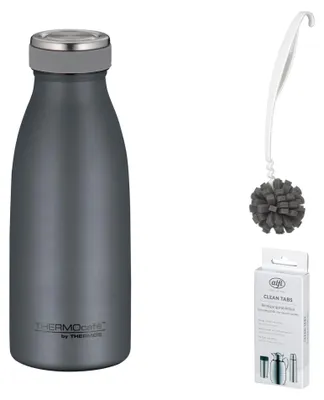 Zdjęcie produktu dla THERMOS TC BOTTLE 0,35 l Trinkflasche – Vorteilsset mit Reinigungsbürste CLEAN FIX 30 cm
