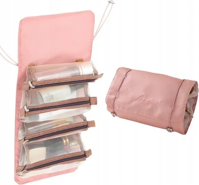 Produktbild von DAMEN REISEKOSMETIKTASCHE, faltbar, hängend, XL