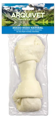 Obrázok produktu pre ARQUIVET Kostička z prírodnej kože, 16 cm, pamlsky pre psov
