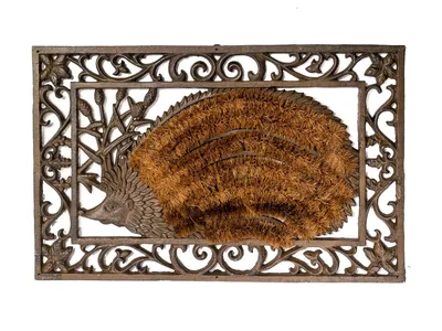 Produktbild von Fussmatte Landhausstil Igel Antik Eisen Fussabtreter Türmatte