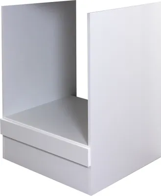 Produktbild von Herdumbauschrank ohne Arbeitsplatte - 60 cm breit - Weiß – Nawa/Toska