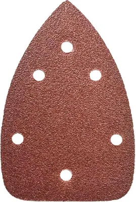 Immagine prodotto di Carta abrasiva Delta 150 g, 140 x 140 x 80 mm, velcro, set da 5 pezzi