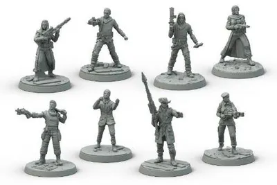 Produktbild von Asmodee Fallout : Wasteland Warfare - Survivors, Brettspiel, 14 Jahr(e)