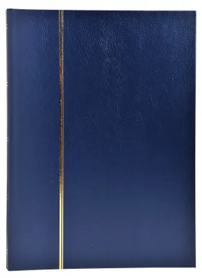 Immagine prodotto di Exacompta Album de timbres simili-cuir 48 p. noires 22,5x30,5 cm Bleu 26154E