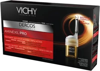 Produktbild von Vichy Dercos Men Aminexil Clinical 5 Haarkur gegen Haarausfall 21x6 ml