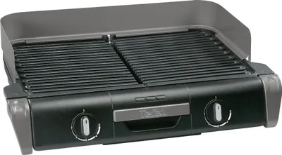 Produktbild von TEFAL Tischgrill Elektrogrill 2x 630 cm² Grillfläche BBQ Grill elektro 2400 Watt