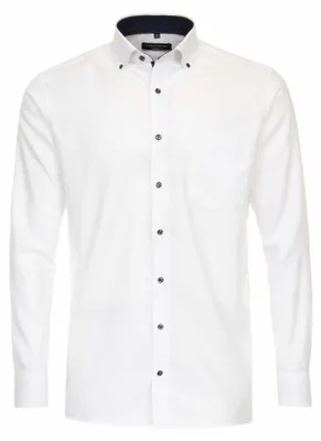 Produktbild von Overhemd Casa Moda Comfort Fit wit pique
