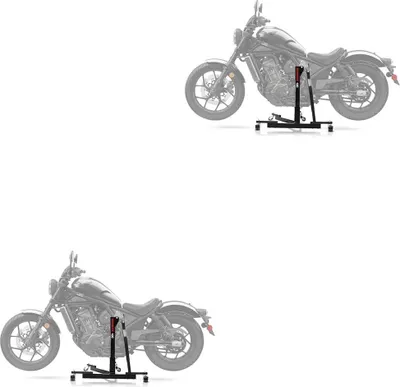 Immagine prodotto di 2x cavalletto centrale CS Power Evo per Honda Rebel 1100 21-25 nero