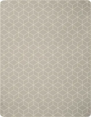 Produktbild von Biederlack Wohndecke V&B BL 150x200 cm grau Decke Kuscheldecke