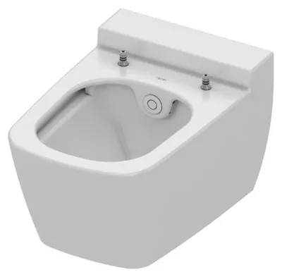 Zdjęcie produktu dla Tece TECEone - WC z funkcją bidetu, do zimnej wody, bez obręczy, biały 9700201