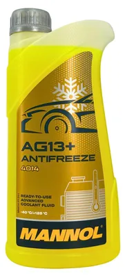 Produktbild von Mannol Antifreeze Kühlerfrostschutz AG13+ (-40 °C) Advanced 1 Liter (MN4014-1)