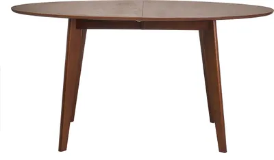Produktbild von Miliboo - Design-Esstisch ausziehbar Nussbaum L150-200 MARIK