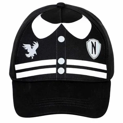 Image de Karactermania - Czapka Varsity Wednesday, Oficjalny Produkt Premium dla Fanów