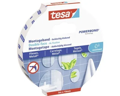 Immagine prodotto di tesa Powerbond nastro di montaggio per piastrelle/metallo, 19 mm x 5,0 m