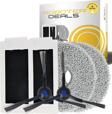 Obrázok produktu pre Sada príslušenstva, sada náhradných dielov pre Ecovacs Deebot T30 Pro OMNI (2x filter, 2x bočná kefa, 2x utierka)