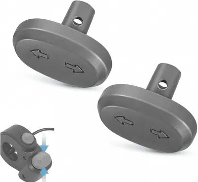 Imagen del producto de Interruptor de intermitentes para patinetes eléctricos, juego de 2 unidades, repuestos, compatible con varios modelos