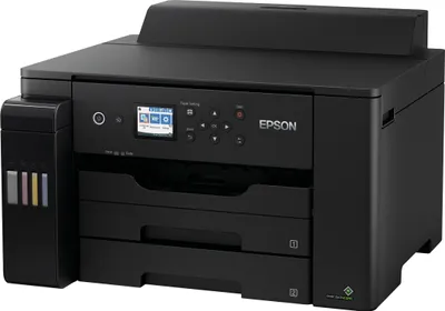 Produktbild von Epson EcoTank ET-16150 - Drucker - Farbe - Duplex - Tintenstrahl - A3 - 4800 x 1200 dpi - bis zu 25 Seiten/Min. (einfarbig)/