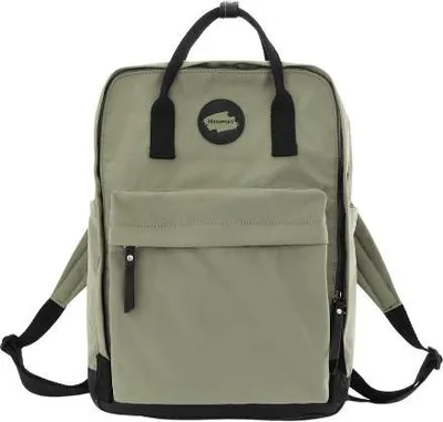 Produktbild von Grüner Rucksack 13L wasserdicht 39x27x14 cm Laptopfach 13-14 Zoll H1084-2677 07