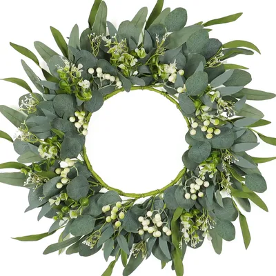 Immagine prodotto di decorativa estiva con foglie di eucalipto e bacche