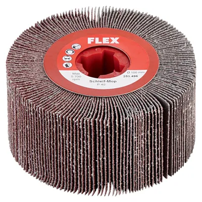 Produktbild von FLEX Schleifmop P120 Ø100x100 mm - 358851
