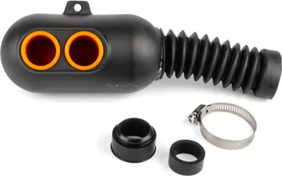 Produktbild von Motoforce Racing Schwarz/Orange Karting Luftfilter D.35/50mm