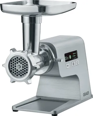 Produktbild von Graef FW 500, 400 W, Silber, 8 mm, 2,5 kg/min, Edelstahl, Aluminium