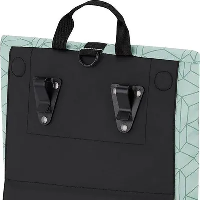 Produktbild von Famanu Fahrradtasche 2-in-1 - Rucksack und Gepäckträgertasche, wasserabweisend