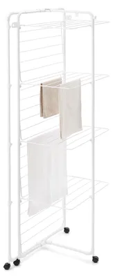Produktbild von Brabantia 322303, Wäscheständer, Stahl, Weiß, 30 m, 4 Regale, 760 mm