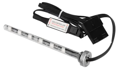 Obrázok produktu pre Lampa s vodnou nádržou, počítačové príslušenstvo s vodným chladením a diaľkovým ovládaním DG CLED 125 mm