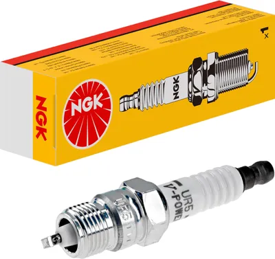 Image de Bougie d'allumage NGK BUR6EFSZ antiparasitée, 17,5mm filet long Ø 14,0mm Hex 20,8mm, distance entre les électrodes 0,85mm, valeur thermique 6, 6837