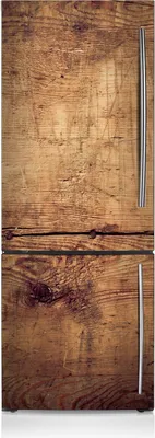 Produktbild von Magnete Küche Kühlschrank Kühlschrankmagnete 60x190 cm - Abstraktes Holz.