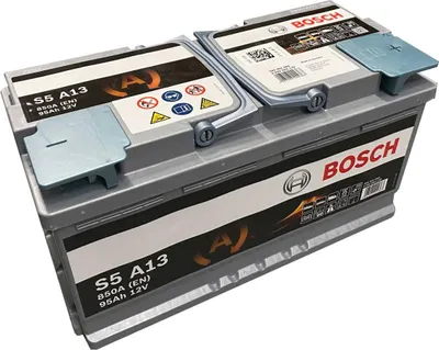 Zdjęcie produktu dla Akumulator samochodowy Bosch S5 A13 AGM Start-Stop 12 V 95 Ah 850 A
