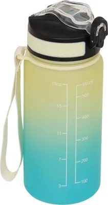 Produktbild von Trinkflasche mit Strohhalm 0,6L