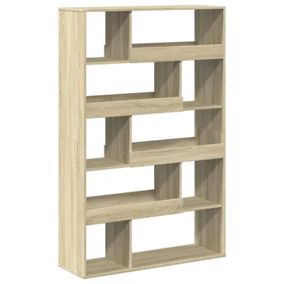 Obrázek produktu pro vidaXL Knihovna Sonoma dub 100x33x156,5 cm Materiál na bázi dřeva